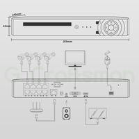 XMeye 4K 8ch POE NVR wsparcie 16ch 4K sieciowy rejestrator wideo H.265 + Onvif 1 HDD 24/7 nagrywanie kamera IP Onvif P2P System ICSee 4